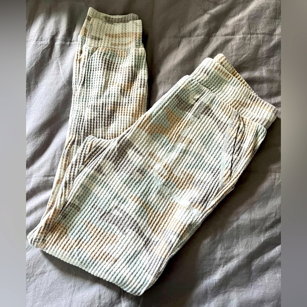 Z Supply Camo Waffle Joggers